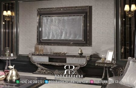 Produk Bufet Tv Mewah Terbaru Kualitas Grade A RB-416