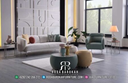 Ruang Tamu Minimalis Sofa Shabby Chic Interior RB-598