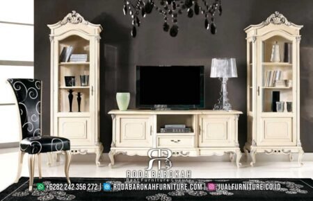 Set Bufet Tv Lemari Hias Mewah Liora Elegan Cocok Untuk Rumah Minimalis RB-396