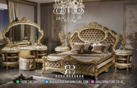 Set Kamar Tempat Tidur Mewah Dan Elegan RB-407