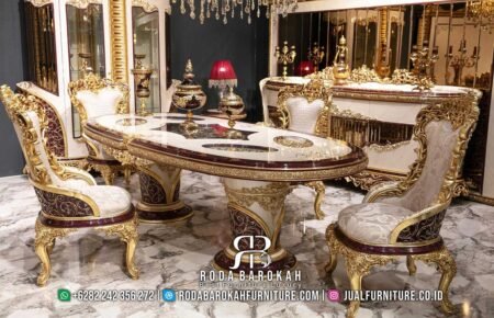 Set Meja Makan Bellagio Mewah Grand Luxe RB-488