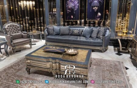 Set Sofa Ruang Tamu Klasik yang Elegan Terbaik di Indonesia RB-354