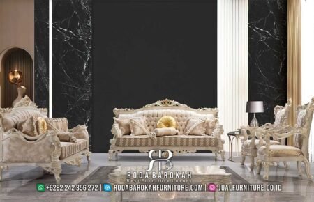 Set Sofa Tamu Mewah Sultan Gaya Klasik RB1076