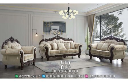 Set Sofa Tamu Mewah Terbaru Elegant Carving Palace RB-30