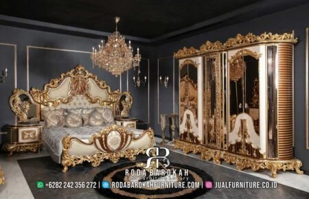 Set Tempat Tidur Mewah Carving Royal Luxury RB-568