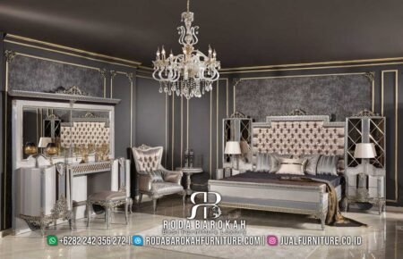Set Tempat Tidur Mewah Royal Klasik Beautiful Carving RB-511