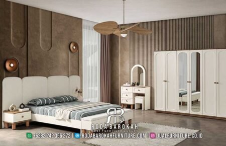 Set Terbaru Tempat Tidur Jati Minimalis Modern RB-618