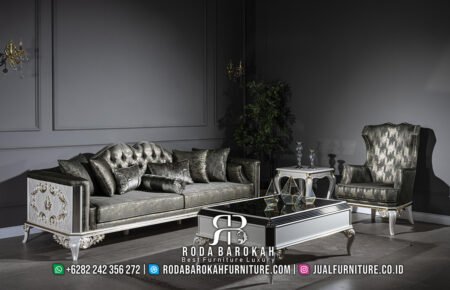 Sofa Mewah Jepara Ukiran Klasik Excellent Duco Color RB-11