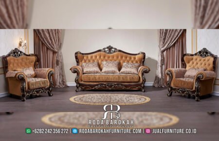 Sofa Tamu Jati Jepara Ukiran Klasik Greatest Wood RB-38