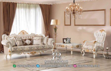 Sofa Tamu Jepara Mewah Klasik Carving Design RB-42