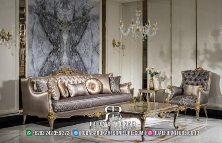 Sofa Tamu Mewah Jepara Classic Luxurious Carving Design RB-7