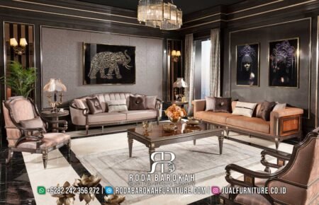 Sofa Tamu Mewah Terbaik dan Murah Hanya di Roda Barokah Jepara RB-471