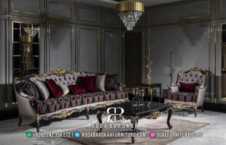Sofa Tamu Mewah Unik dan Artistik untuk Ruang Tamu Anda RB-323