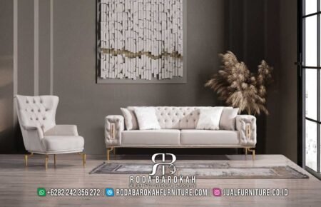 Sofa Tamu Shabby Stainless Terbaru Mewah Minimalis RB-616