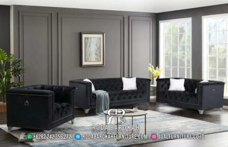 Sofa Tamu Stainless Neo Minimalis Modern RB-340