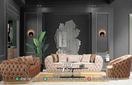 Sofa Tamu Viral Terkini Mewah Modern Terbaru RB-592