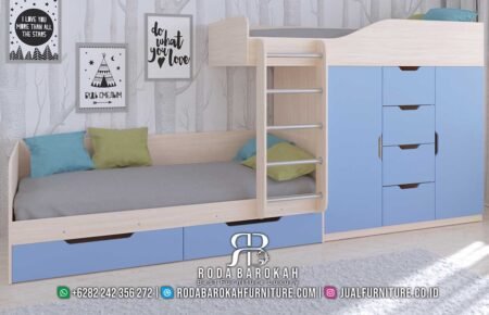 Tempat Tidur Anak Minimalis Modern RB-483