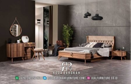 Tempat Tidur Jati Wooden Victoria Mewah Modern RB-555