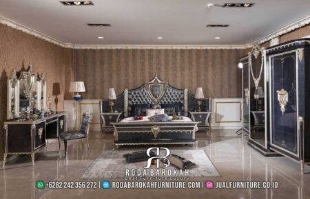 Tempat Tidur Mewah Eksklusif Terbaik untuk Kamar Mewah RB-376