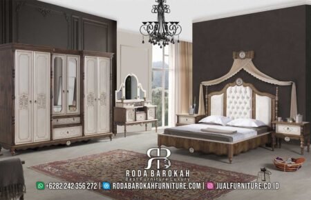 Tempat Tidur Mewah Jati Alessio Terbaru Original RB-556