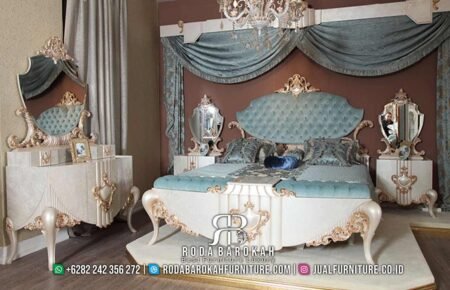 Tempat Tidur Mewah Royal Pearl and Gold Splendor RB-180