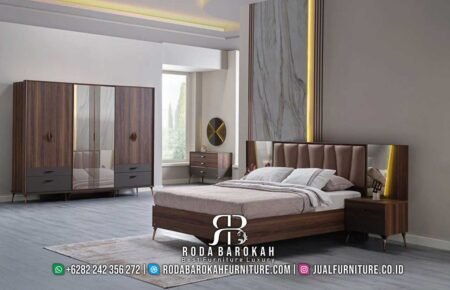Tempat Tidur Minimalis Modern Kayu Jati Kalimantan RB-604