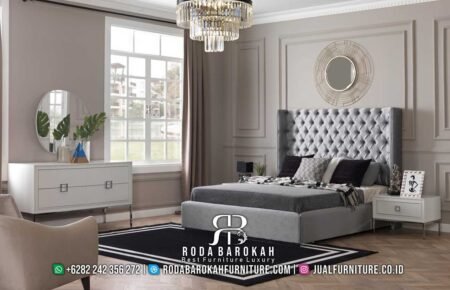 Tempat Tidur Modern Mewah Wings Satu Set Lengkap RB-542