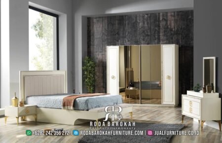 Tempat Tidur Stainless Gold Modern Elegan RB-205