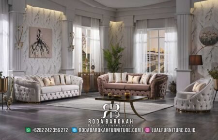 Terbaru Sofa Tamu Minimalis Elegan Bahan Stainless RB-283