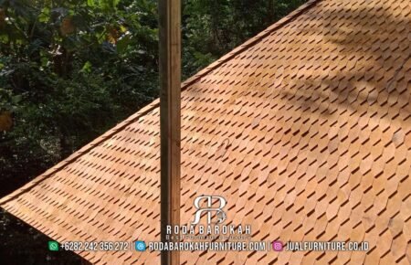 Terima Pasang Atap Sirap Kayu Ulin Harga Murah Meriah RB-210