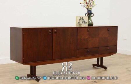 Unique Desain Meja Drawer Klasik Jati Jepara RB-540
