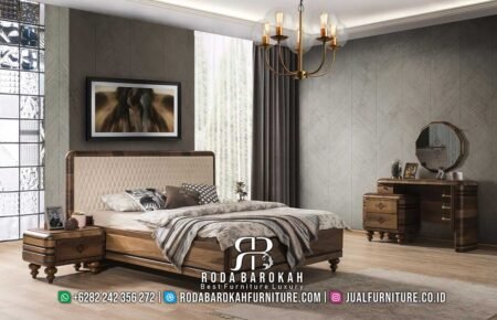 Belanja Hemat Tempat Tidur Jati Minimalis Material Solid RB-944