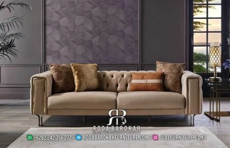 Bergaransi Sofa Tamu Stainless Mewah Warna Menarik RB-952