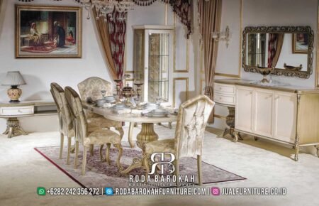 Best Deal Meja Makan Luxury Mewah Desain Eksklusif RB-713