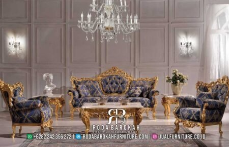 Best Seller Sofa Tamu Mewah Warna Netral RB-744