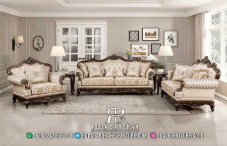 Deal Spesial Sofa Tamu Jati Mewah Diskon Besar RB-879