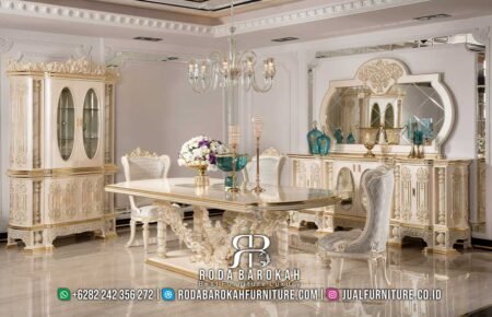 Diskon Spesial Meja Makan Luxury Mewah Konstruksi Kuat RB-804