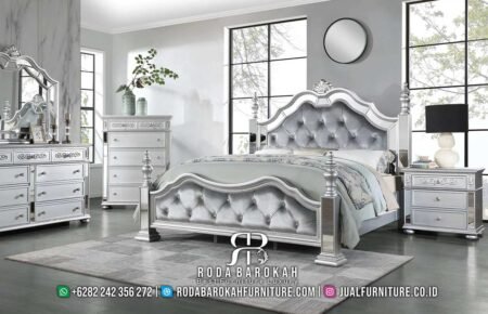 Hot Promo Kamar Set Silver Mewah Desain Modern RB-870