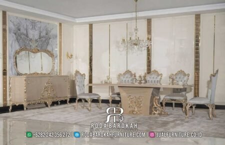 Impor Meja Makan Mewah Cempaka Untuk Hotel RB-981