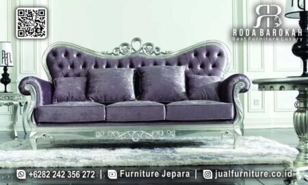 Jual Cepat Sofa Mewah Ukir Jepara Desain Modern RB-679