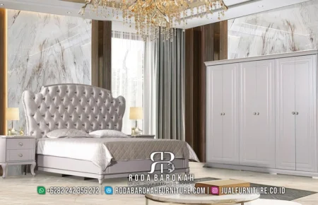 Jual Tempat Tidur Mewah Gaya Eropa Modern Elegan RB1091