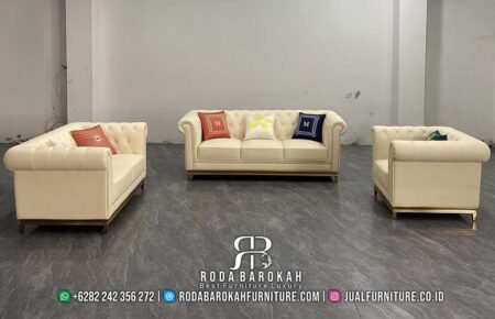 Khusus Set Sofa Tamu Chester Terbaru Harga Murah RB-722