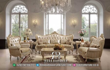 Kursi Sofa Tamu Mewah Dubrovnik Pengerjaan Halus RB1012