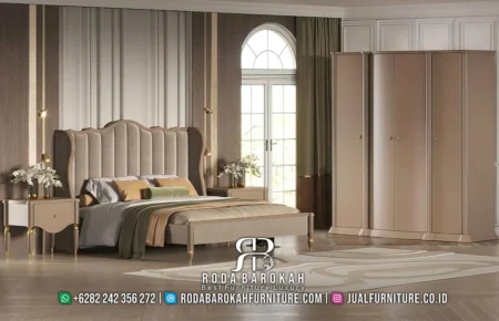 Model Tempat Tidur Mewah Modern Gaya Italia Elegan RB1089