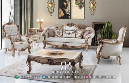 Penawaran Terakhir Set Sofa Tamu Klasik Material Solid RB-892