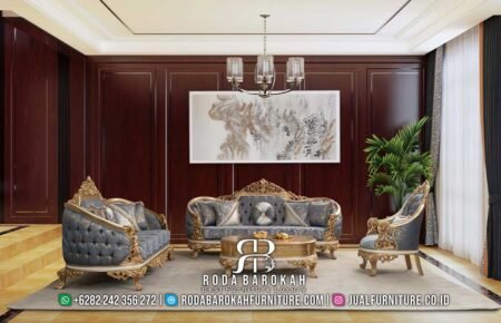 Pilihan Terbaik Custom Sofa Tamu Mewah Model Terbaru RB-843