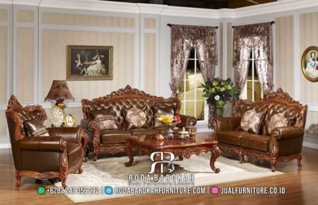Pilihan Terbaik Sofa Mewah Royal Klasik Harga Murah RB-736