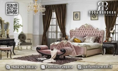 Pilihan Terbaik Tempat Tidur Mewah Jepara Potongan Harga RB-662