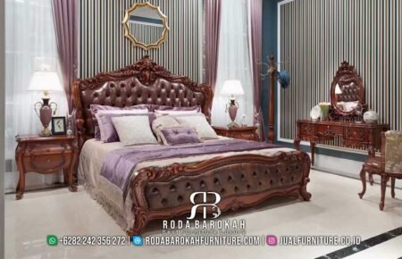 Pilihan Terbaik Tempat Tidur Natural Jati Bahan Berkualitas RB-919