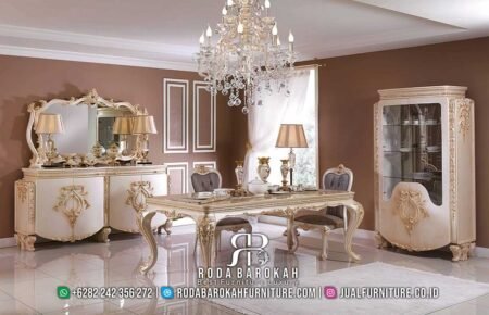 Promo Mingguan Set Ruang Makan Mewah Terlaris 2025 RB-897